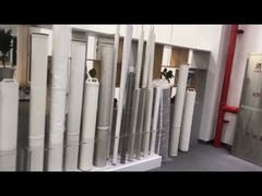 水PPはろ過材をプリーツをつけた