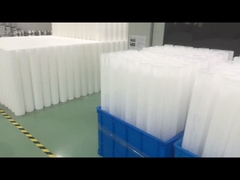 5ミクロンfilter40は」60インチPP産業水ろ過のための高い流れのろ過材をプリーツをつけた