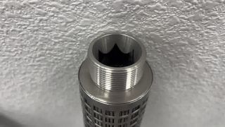 40インチステンレススチールファイバーフェルトプリーツフィルターカートリッジ