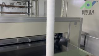 RO浄水処理用 30インチ PP プリーツフィルターカートリッジ 高い汚れ保持能力