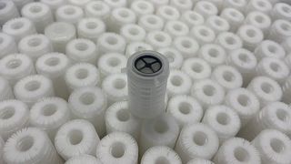 カプセルフィルターの加工
