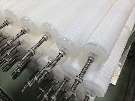 長さ60インチ ポリプロピレン（PP）素材 ハイフロー PHFZ 凝縮水処理フィルターカートリッジ