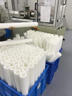 化学汚染物の最高使用可能温度65の取り外しによってプリーツをつけられるろ過材- 80℃
