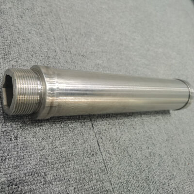 PHSVシリーズ メタルフィルターカートリッジ 螺旋型溶接肋骨と高強度フィルタリングのためのV形のワイヤー