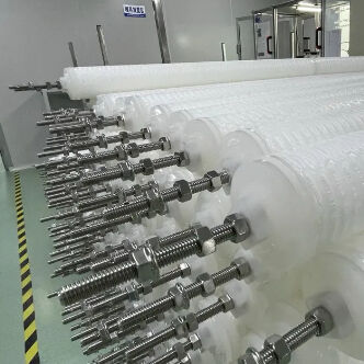 PHFZシリーズ 電気発電所の冷却水で鉄を取り除くため,バックフルッシュ可能なプレートフィルターカートリッジ, 40 "と 30"の溶接設計