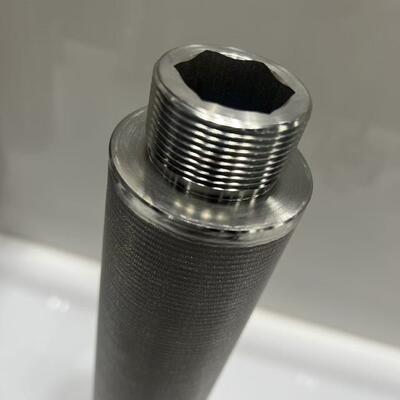 高流量用途向け、高温・耐腐食性に優れた10インチ316Lステンレス焼結メッシュフィルターカートリッジ