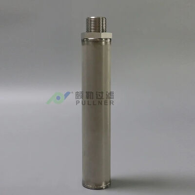 高流量用途向け、高温・耐腐食性に優れた10インチ316Lステンレス焼結メッシュフィルターカートリッジ