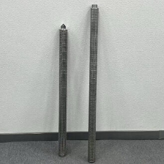 高汚れ容量を持つステンレスステール繊維フェルトのプレートフィルターカートリッジ