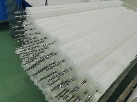 海水処理装置のためのハニーカム構造のストリングワンド高流量フィルターカートリッジ