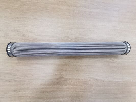 高温,高圧,耐腐蝕性のあるステンレスステールシントレされた繊維フェルトフィルターカートリッジ