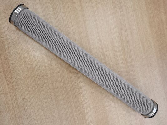 高温,高圧,耐腐蝕性のあるステンレスステールシントレされた繊維フェルトフィルターカートリッジ