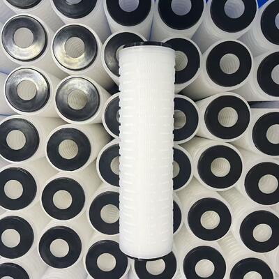 10Inch Polypropylene Pleated Filter Cartridge for High Flow Water and Beverage Filtration