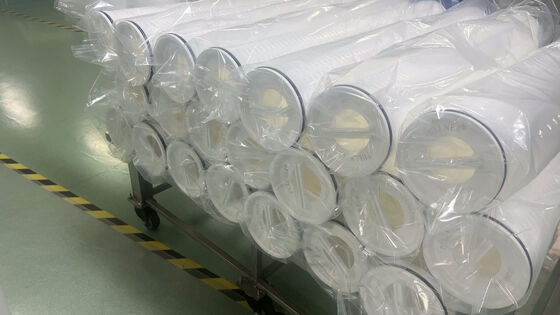 40インチ 高流量フィルターカートリッジ (流量110M3/H、水処理用PPフィルターメディア付き)