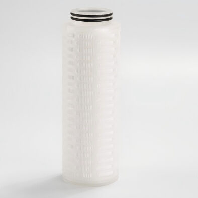 83 Series Pleated Filter Cartridge with 80mm Diameter and 120L/Min Flow Capacity for 0.05μm Filtration