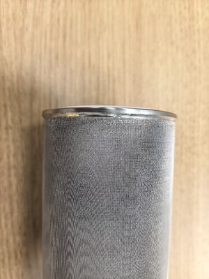高機械強度と高温耐性を持つステンレス鋼80 メッシュフィルターカートリッジ