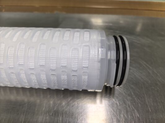 高流量化学薬品および高純度液体ろ過用の PES 膜を備えたカスタマイズされた PES プリーツ フィルター カートリッジ