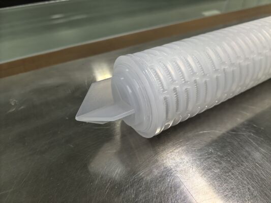 高流量化学薬品および高純度液体ろ過用の PES 膜を備えたカスタマイズされた PES プリーツ フィルター カートリッジ