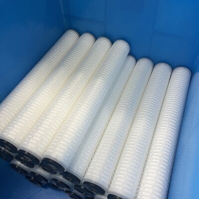 工業用用0.02μm超高精度および化学耐性を持つ非対称的なPES膜フィルターカートリッジ
