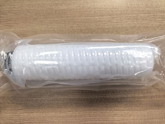 化学ろ過用の高温耐性と親水性 PTFE メンブレンを備えた耐食性 PVDF フィルター カートリッジ