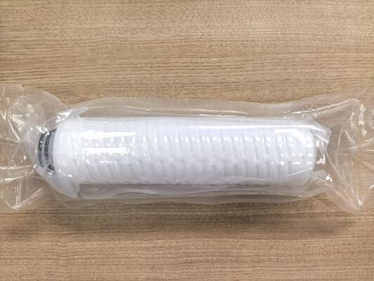 化学ろ過用の高温耐性と親水性 PTFE メンブレンを備えた耐食性 PVDF フィルター カートリッジ