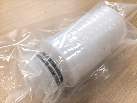 PLPFシリーズ 化学腐食耐性と低降水率のための水素性PTFE膜を持つ全フップロポリマーフィルターカートリッジ
