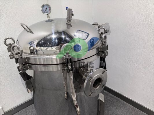 ISO認定SS304/316L 多カートリッジ高流量フィルターハウジング
