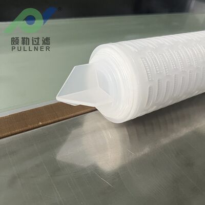 RO浄水処理用 30インチ PP プリーツフィルターカートリッジ 高い汚れ保持能力